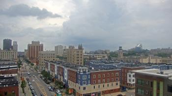 Weather camera view of Akron Beacon Journal.
