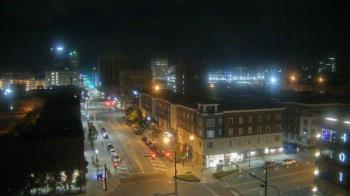 Weather camera view of Akron Beacon Journal.