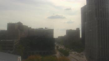 Weather camera view of Akron-Summit County Public Library.