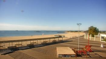 Weather camera view of Ocean Beach Park.