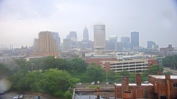 Weather camera view of WEWS-TV.