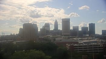 Weather camera view of WEWS-TV.