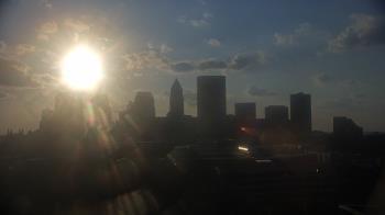 Weather camera view of WEWS-TV.