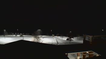 Weather camera view of Wrigley Elementary School.