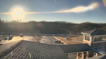 Weather camera view of Wrigley Elementary School.