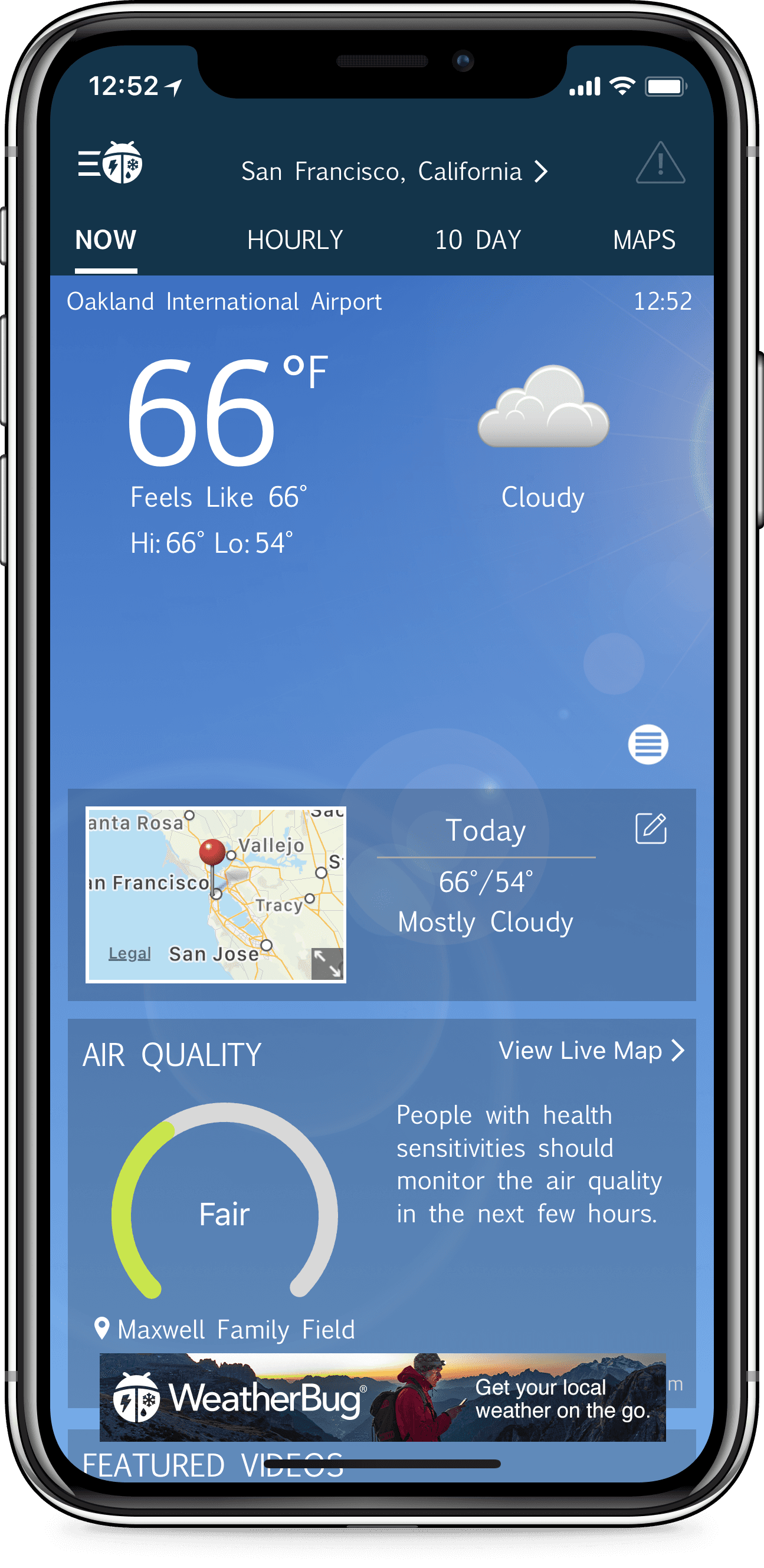 Download Weatherbug for your phone
