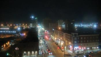 Weather camera view of Akron Beacon Journal.