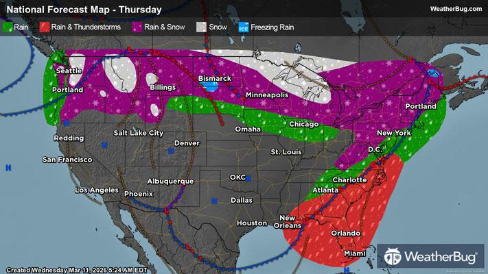 Today's Weather Outlook
