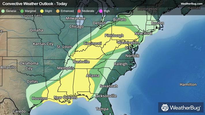 Today's Severe Weather Outlook