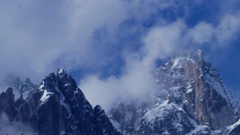 Timelapse of Weather In The Dolomites