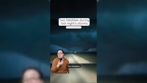 Deadly overnight tornadoes in Oklahoma